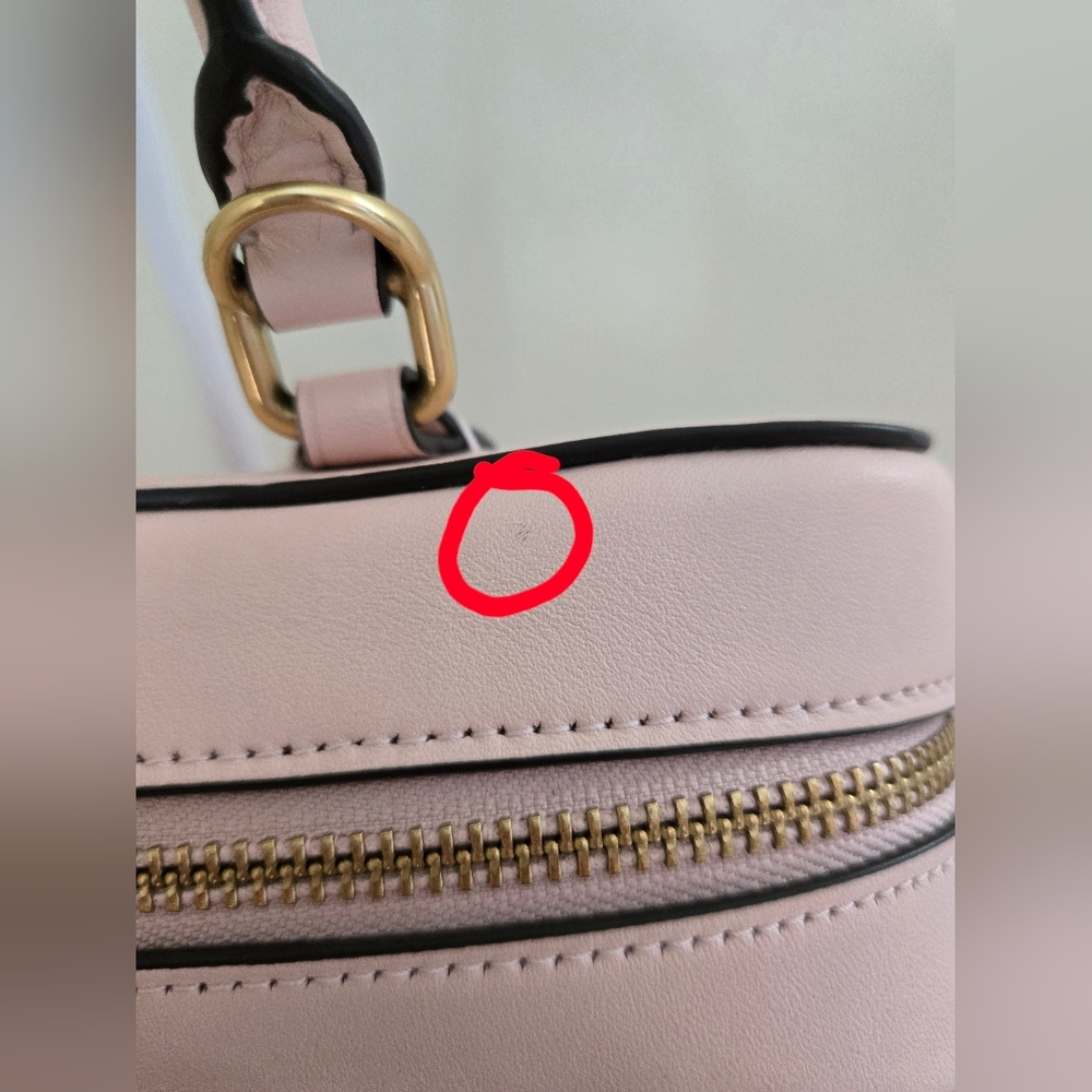 Coach Blush Bowery Satchel 22 - Picture 8 of 11